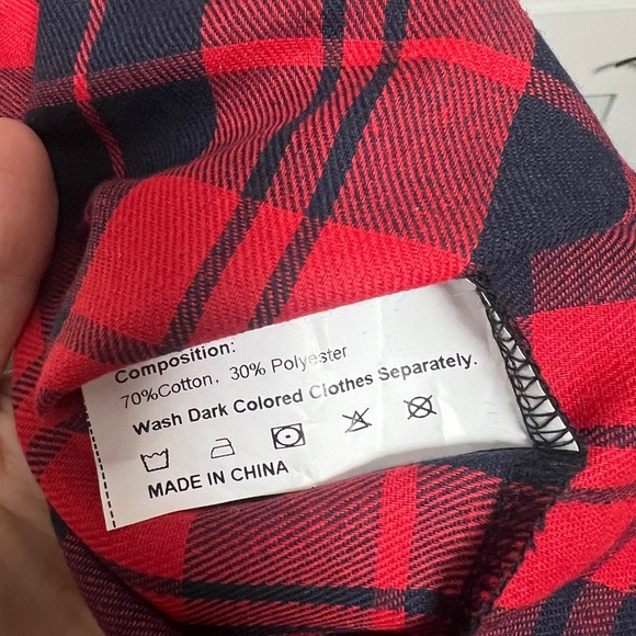 Plaid Handkercheif Hem Dress - Picture 5 of 7